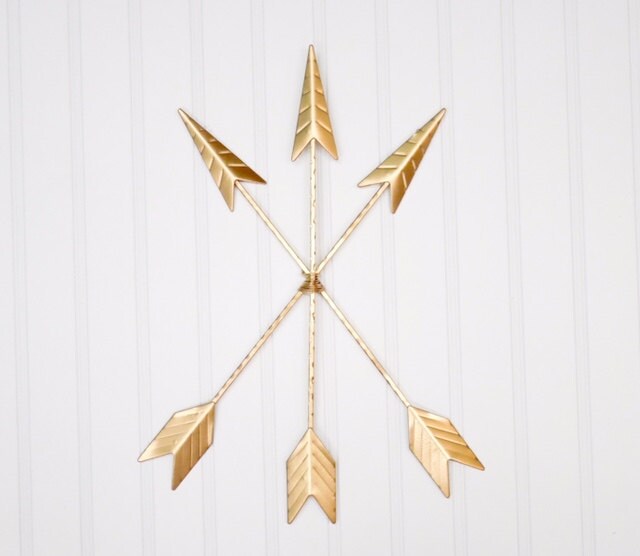 Gold Arrow Wall Hanging/Wall Decor/Bohemian