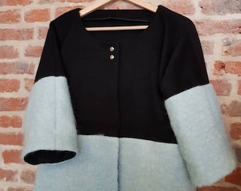 Vest, cashmere and mohair