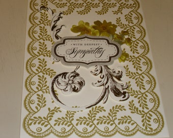 With Deepest Sympathy Card