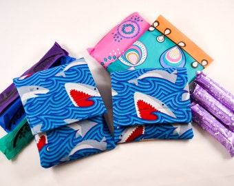 Tampon Holder/Case/Pouch - Shark Week