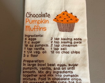 Chocolate Pumpkin Muffins