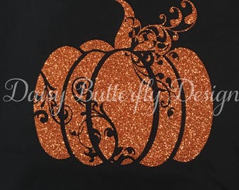 Halloween Shirt - Scroll Pumpkin