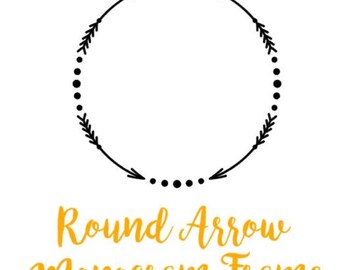 Download Arrow circle svg | Etsy