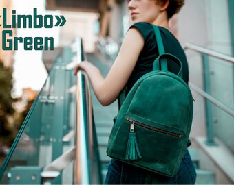 Women's backpack City backpack Leather backpack Women's leather rucksack Laptop backpack Travel backpack Women's Leather bag Gift for her