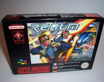 Very Rare Realm Snes Super nintendo CIB Pal (New, Mint, Amazing condition)