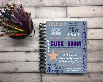 Laminated Planner Covers and Dashboards - Lyrics