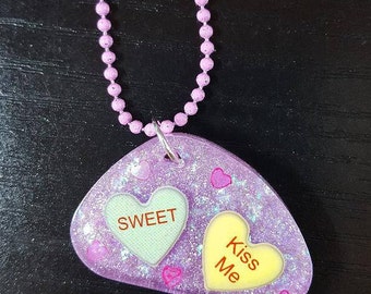 Resin Fairy Kei Pastel Goth Ball Chain Necklace