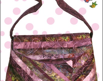 Jelly Roll friendly Bag/Purse Pattern by Cool Cat Creations