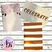 3 floral dashboards, Copper Foil dashboards, Mini Dashboards, Planner dashboard, planner, Travel notebook, inspiration cards, Framable Cards