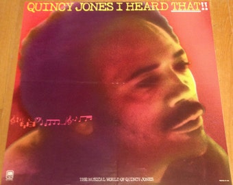 Quincy Jones Poster I Heard That!! 1977 A&M Records