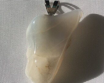 White Agate Necklace