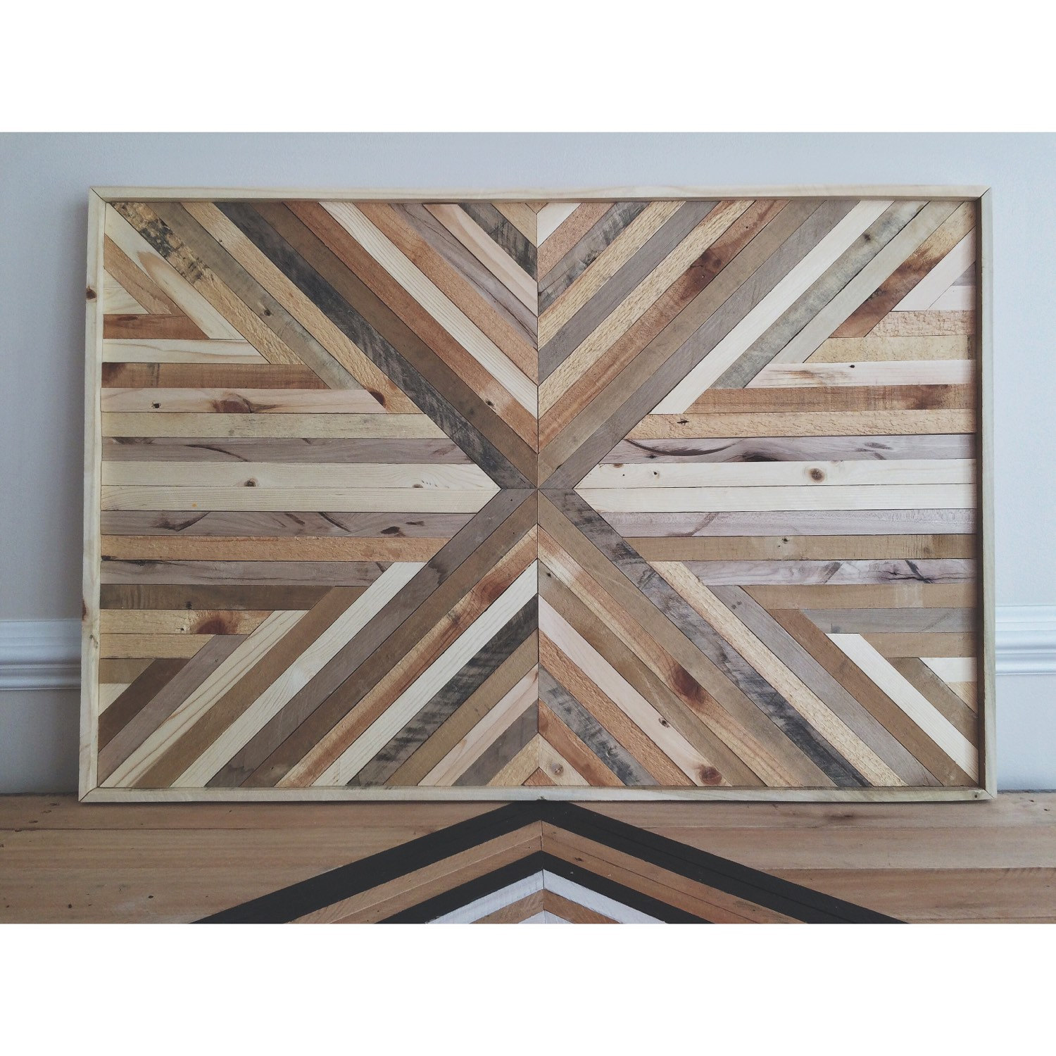 Reclaimed Natural Wood Wall Art
