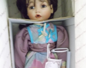 Porcelain Bisque Hand Painted Doll - Jasmine