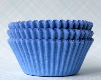 Light Blue Cupcake Liners / Baking Cups - Bulk (100) - Baby Shower, Birthday Party, Wedding Cupcakes