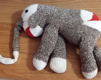 sock monkey elephant