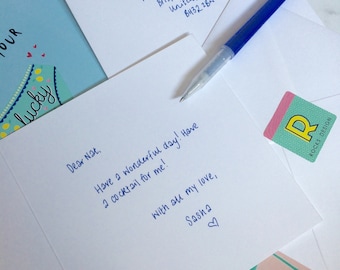 Any Rocks Design Card Handwritten And Sent Directly To Recipient.