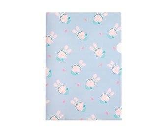 A4 Plastic Folder Blue