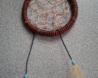Copper Wire Dream Catcher
