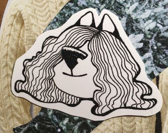 Bobbie's Lil Bro Vinyl Sticker