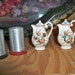 2 sets of mini salt and peppers