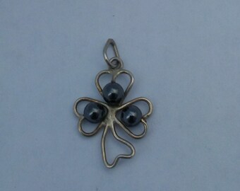Pendant Trebol Sterling .925