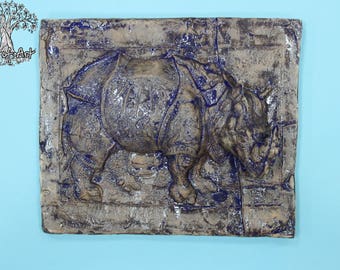 Panel "Rhinoceros Indigo"