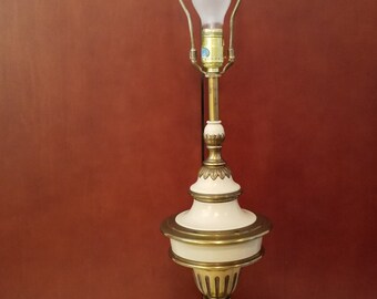 Mid Century Brass Table Lamp