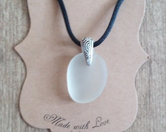 Sea glass necklace