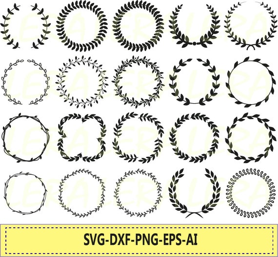 Download 60 % OFF Laurel wreath SVG Wreath png epssvgdxf Laurel