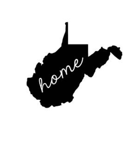 West Virginia State Decals WV Decals Home Decal State