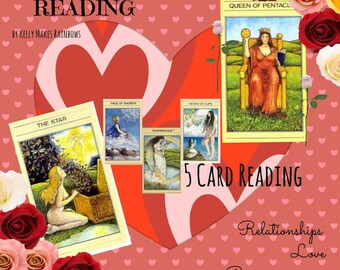 Love Relationship Tarot Reading - 5 Cards to Give You Guidance