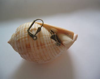 Set of 2 bronze earrings