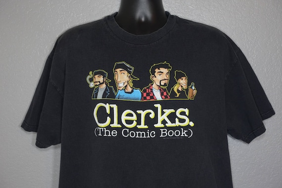 1998 Clerks (The Comic Book) Vintage Cult Movie T-Shirt