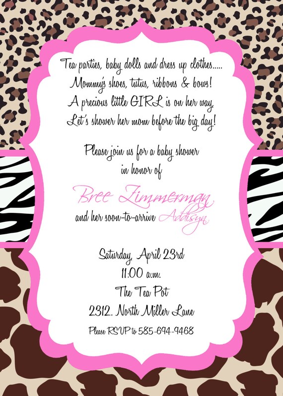 Print At Home Baby Shower Invitations 3