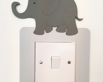 Elephant Light Switch Surround Elephant Nursery Decor