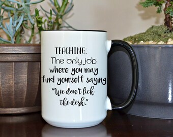 Teacher gift, Gift for Teacher, Teacher Appreciation, Home and Living, Drink and Barware, Kitchen and Dining, Drinkware, Mugs