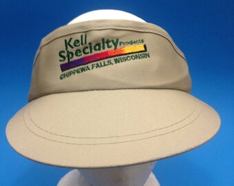 Vintage kell specialty visor Adjustable hat