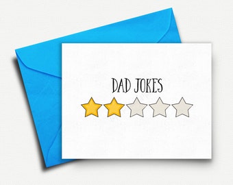 Funny Fathers Day Card, Fathers Day Gift, Gifts for Dad, Dad Gift, Dad Birthday Card, New Dad Card, Dad Jokes, Funny Greeting Cards