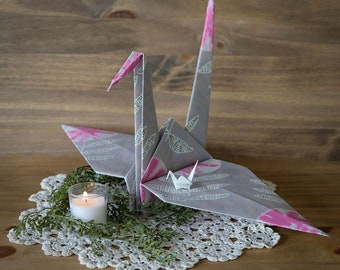 Giant Origami Paper Crane, Peace Crane
