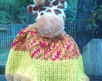Hand Knit Children's Hat