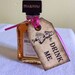 Alice In Wonderland - Drink Me - set of 10 party or wedding favour gift tags, mad hatters tea party