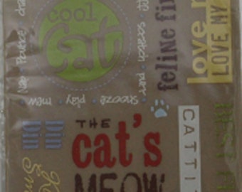 Flairn Designs - Rub Ons - Cool Cat Phrases