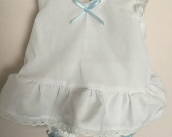 15 inch doll slip and panty