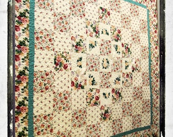 Roses and Butterfly Quilt