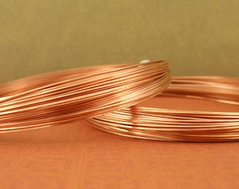 Half Hard SQUARE Copper Wire Metal 100% Guarantee - Made in the USA - You Pick Gauge 16, 18, 19, 20, 21, 22, 24