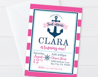 Anchor invitation | Etsy