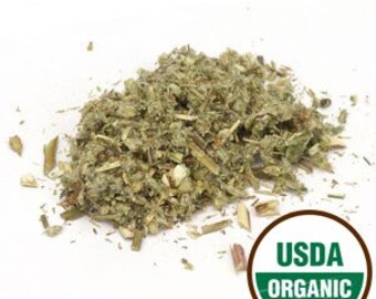 Organic Mugwort Herb C/S - 4 ounces