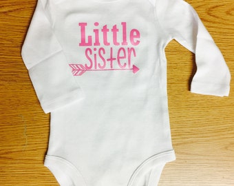 Little Sister Long Sleeve with Arrow