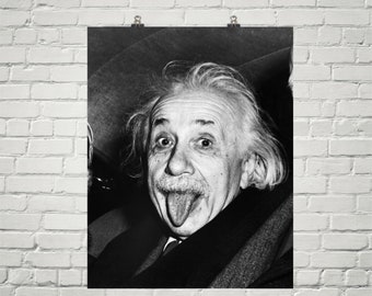 Einstein poster | Etsy