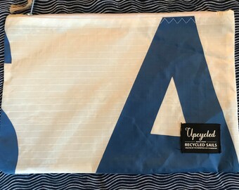 Upcycled Sail Clutch